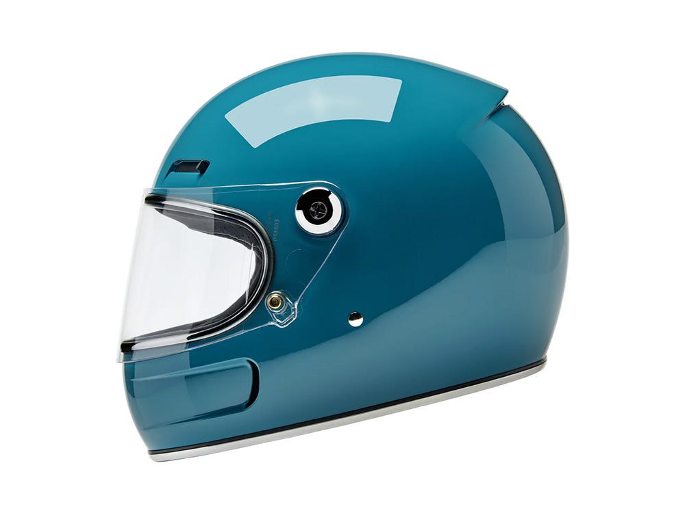 Gringo SV Helmet - Gloss Atlantic Teal. Size XX-Large with ECE R22.06 Compliance