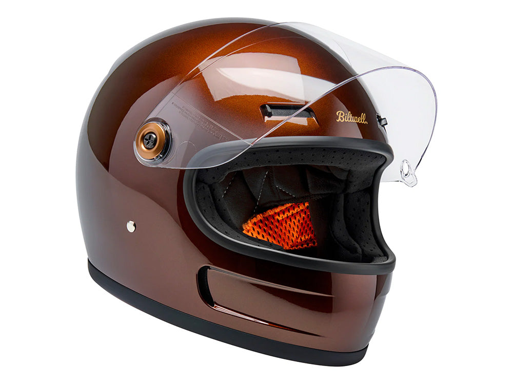 Gringo SV Helmet - Metallic Whiskey. Size Large with ECE R22.06 Compliance