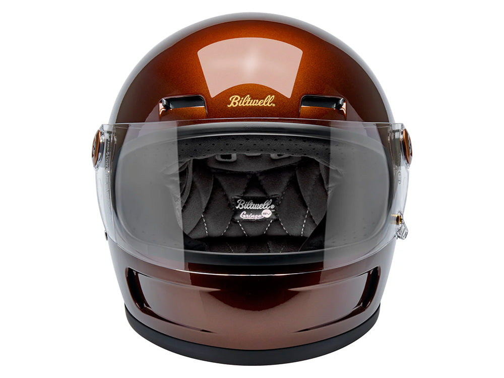 Gringo SV Helmet - Metallic Whiskey. Size X-Large with ECE R22.06 Compliance