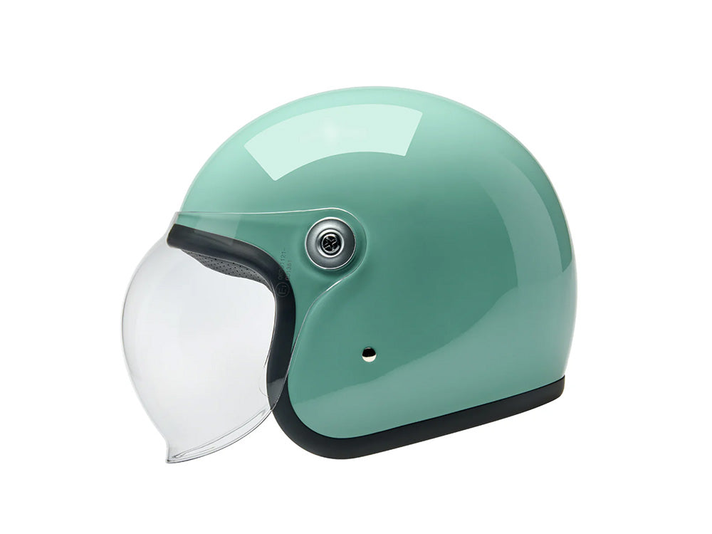 Tahoe Open Face Helmet - Gloss Mint Julep. Size X-Large with ECE R22.06 Compliance