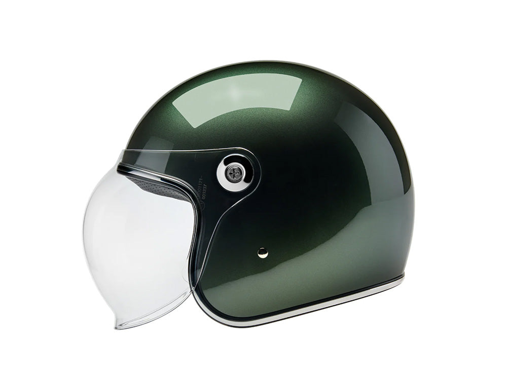 Tahoe Open Face Helmet - Metallic Sierra Green. Size X-Large with ECE R22.06 Compliance