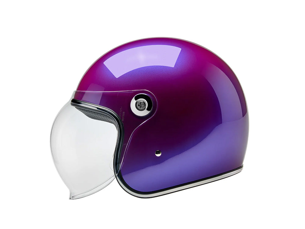 Tahoe Open Face Helmet - Metallic Grape. Size X-Large with ECE R22.06 Compliance