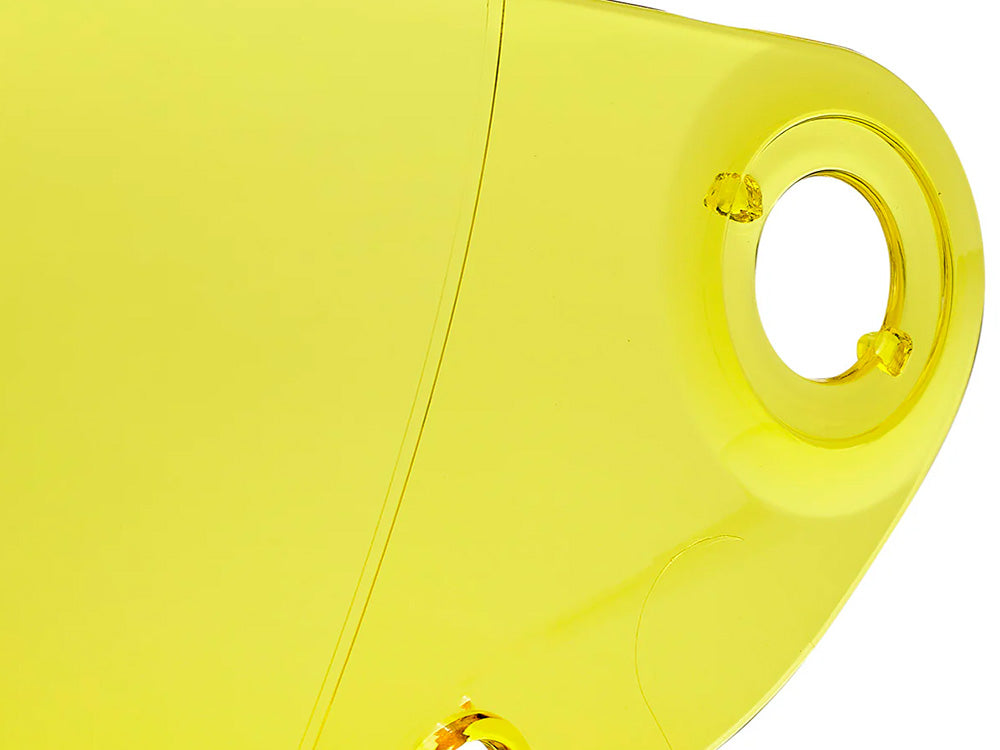 Lane Splitter Shield Visor - Yellow. Fits All Lane Splitter Helmets