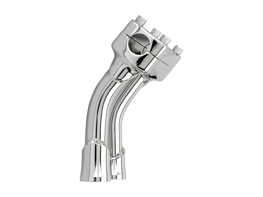 6in. Pullback Murdock Risers - Chrome. Fits 1in. Handlebar