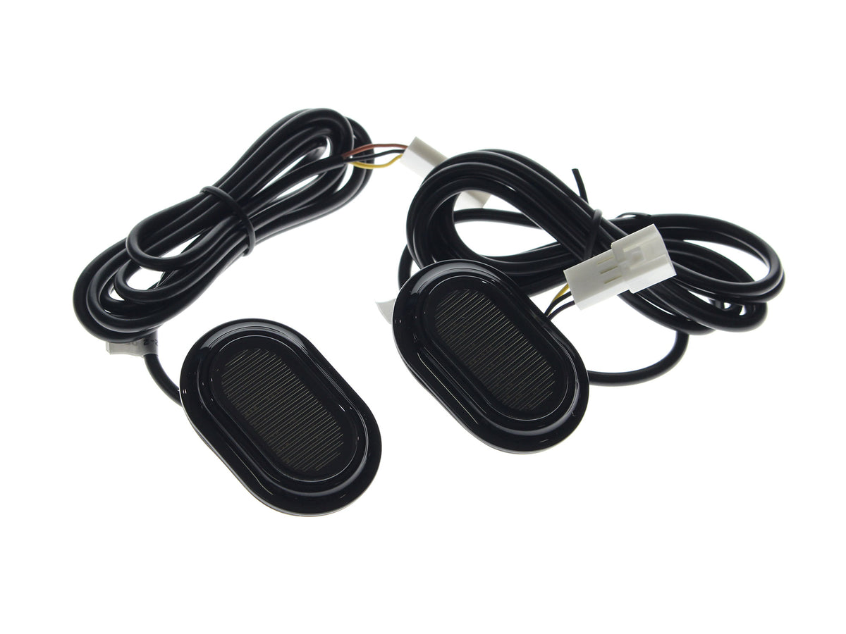 Plugz Antenna Grommet LED's. Smoked Lens & Black Housing. Fits Street Glide 2014up, Road Glide Special 2015up, Road King Special 2017up