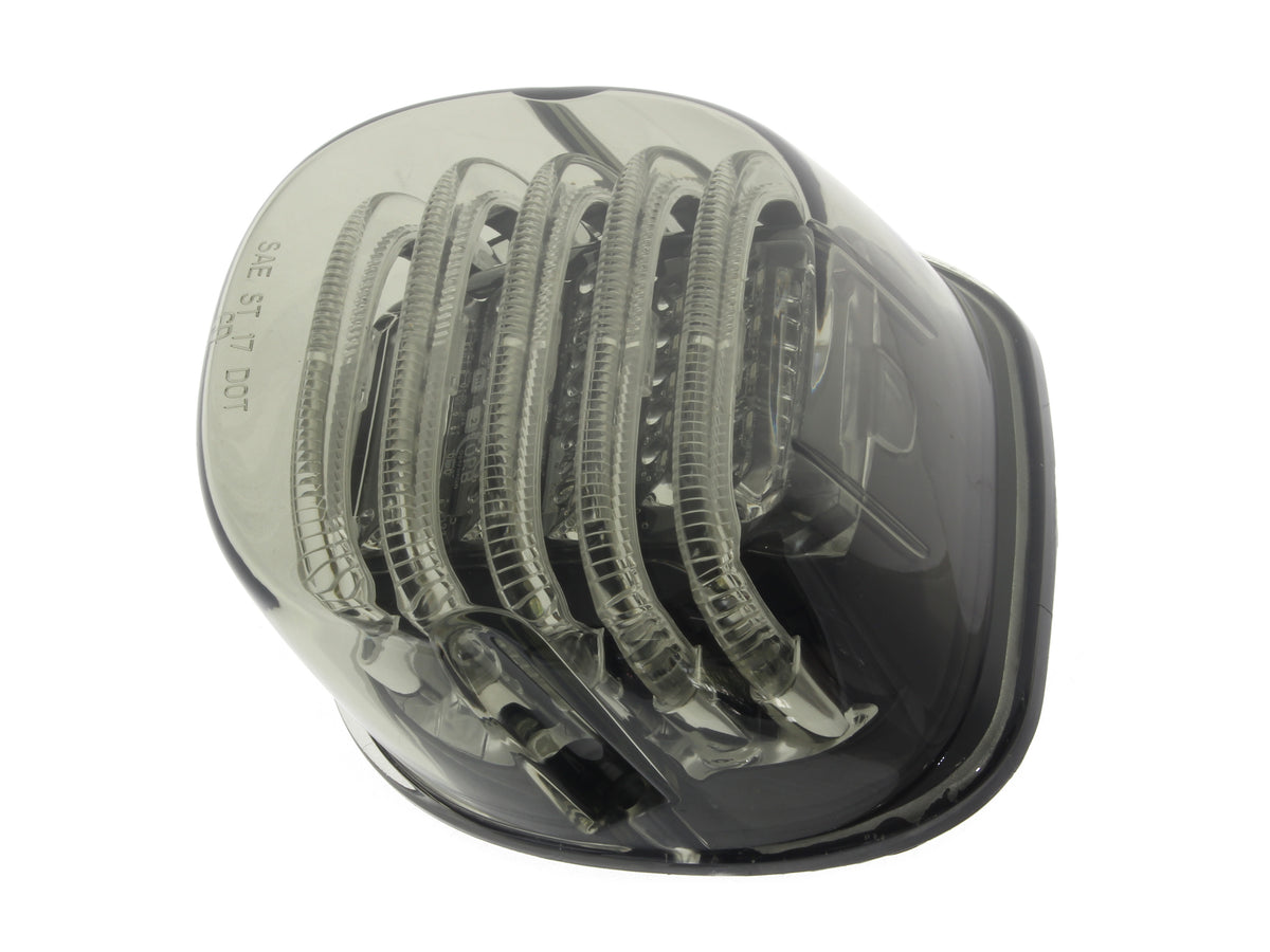 ProBEAM Low Profile LED Tailight. Smoke Lens & without Number Plate Window. Fits Most 1999up Models