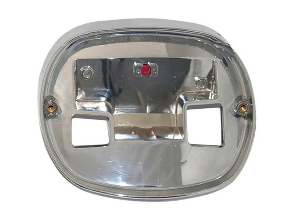 Taillight Base Plate for HD Taillight - Chrome. Fits Twin Cam 1999-2017 OEM Fenders