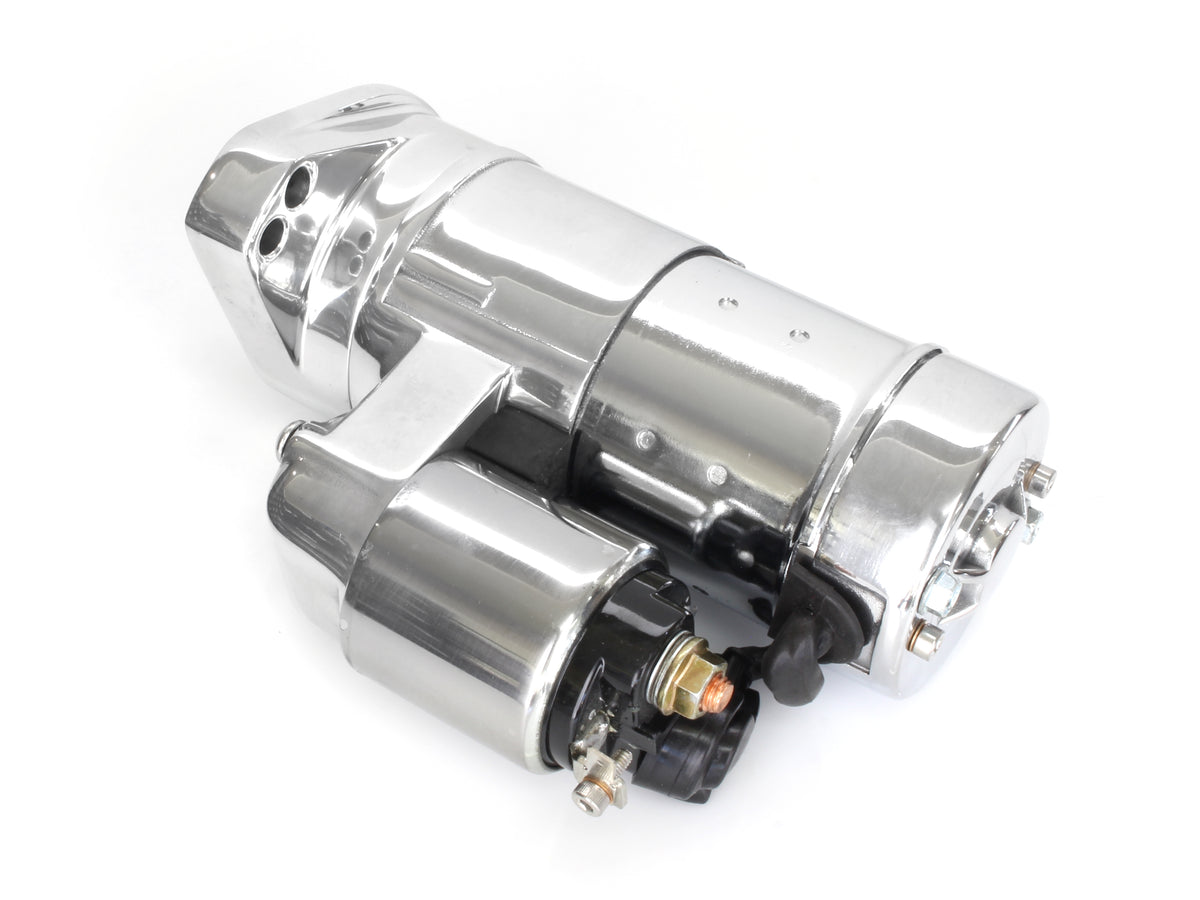 2.0kw Gen3 Starter Motor - Chrome. Fits all Fuel Injected Twin Cam 1999-2006 excluding 2006 Dyna.