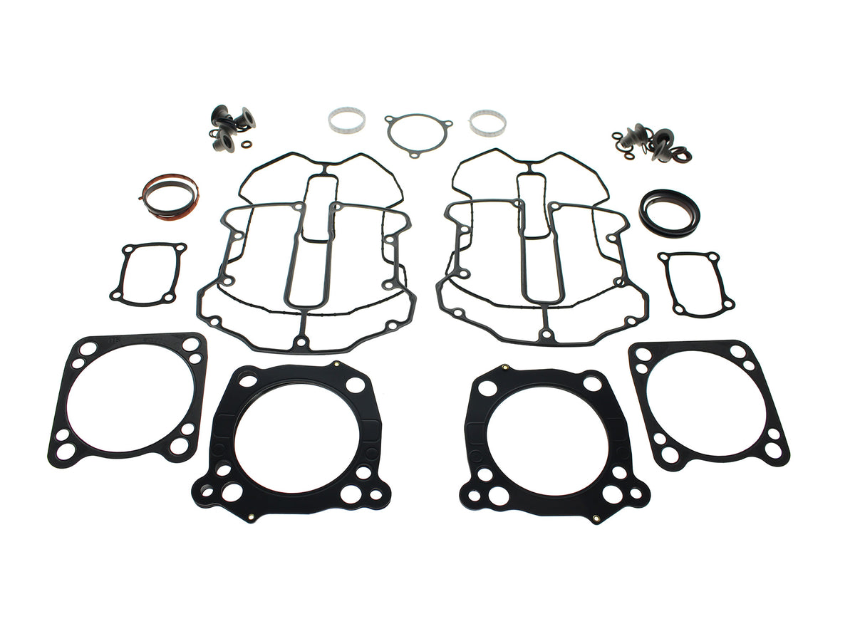 Top End Gasket Kit with 0.032in. Multi-Layer-Xtreme MLX Head Gaskets. Fits Touring 2017-2024 & Softail 2018-2024 with 107 to 124 or 114 to 128 4.250in. Big Bore Kit.