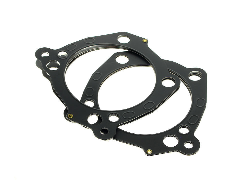0.040in. Thick MLX Cylinder Head Gaskets. Fits Touring 2017-2024 & Softail 2018-2024 with 4.500in. Big Bore Kit.