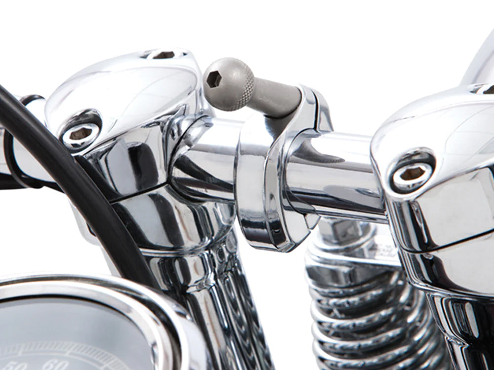Premium Smartphone / GPS Holder with Charger - Chrome Clamp Suits 1-1/4in. Bars