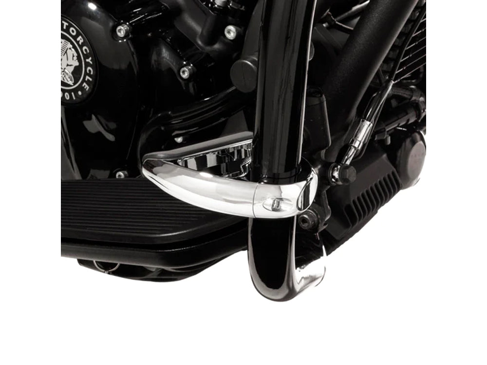 Toe Rest Cruise Pegs - Chrome. Fits Models with 1-1/4in. Crash Bars.