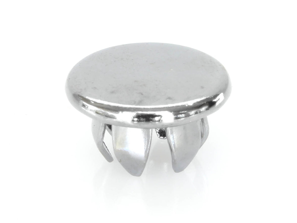 5/16in. (8mm) Hole Plugs - Chrome. Pack of 100.