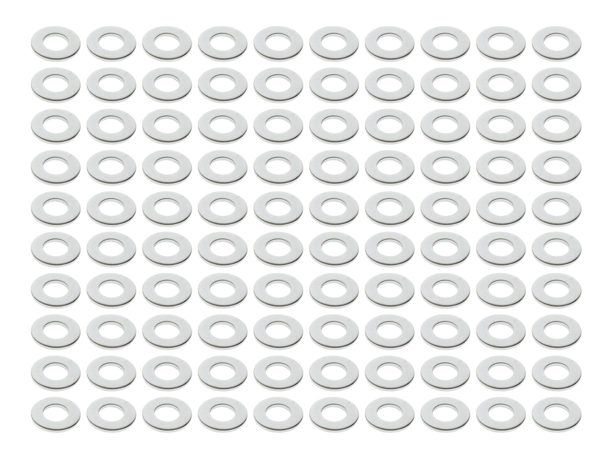 5/16in. Flat Washer - Chrome. Pack of 100.