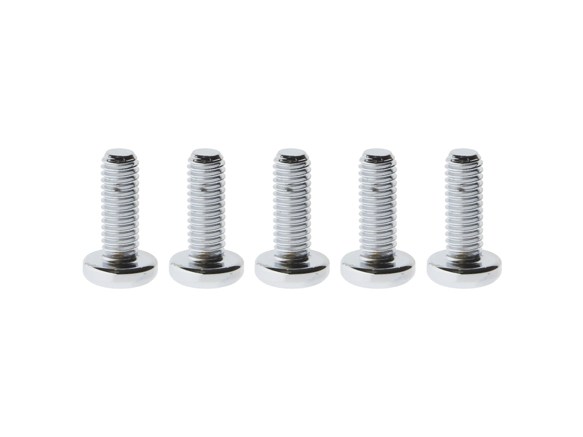 Front Disc Rotor Bolts - Chrome. Fits H-D Big Twin 1984up & Sportster 1984-2021.
