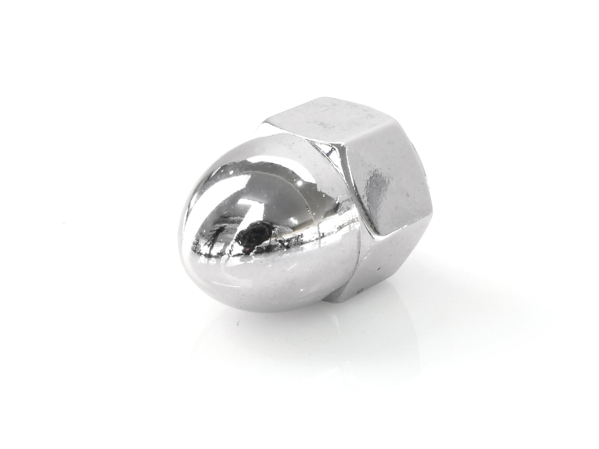 1/2-13 UNC Acorn OEM Style Nuts - Chrome. Pack 10.
