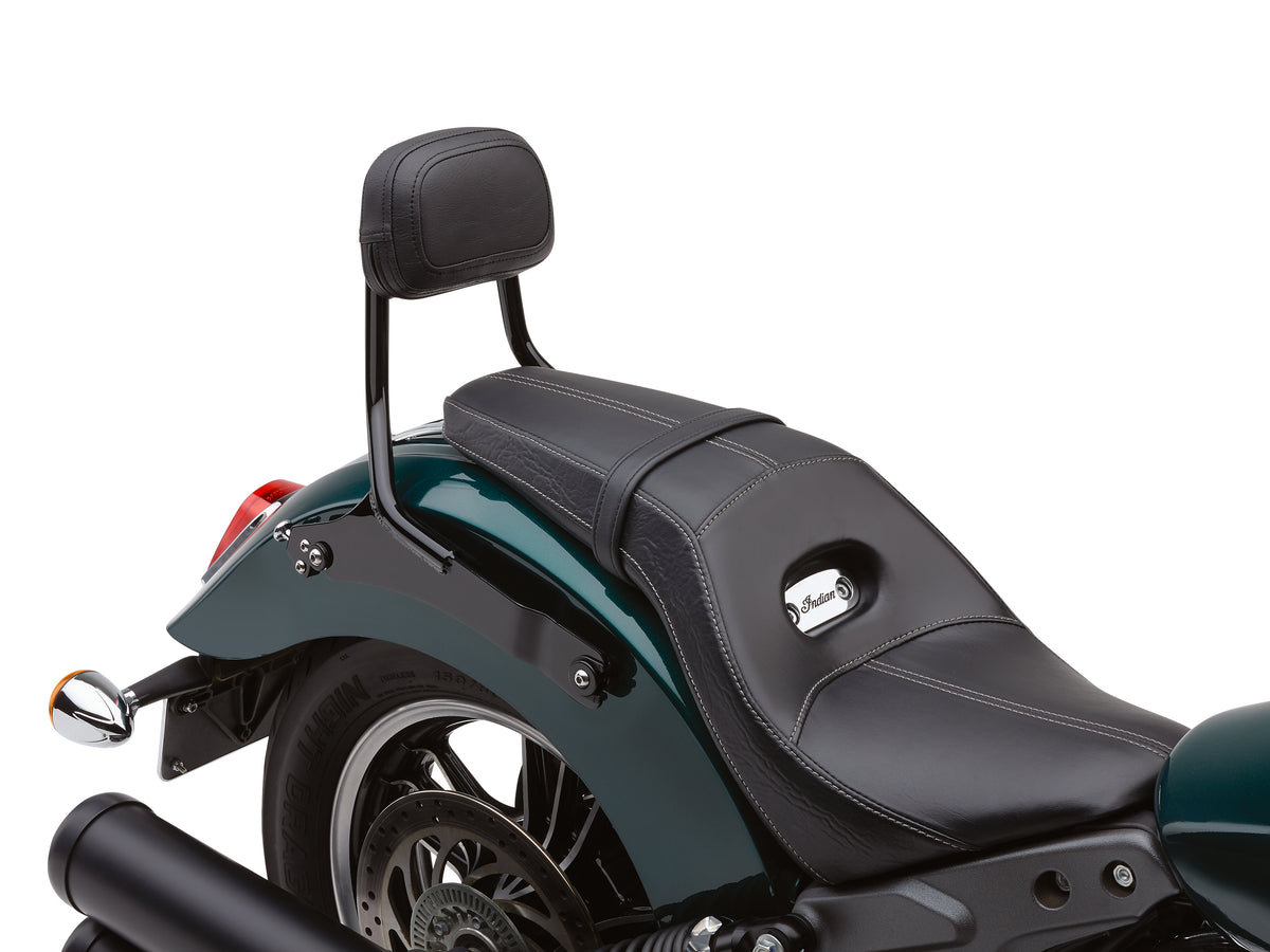 Quick Detachable Sissy Bar Kit - Black. Fits Scout 2015up with Dual Seat.