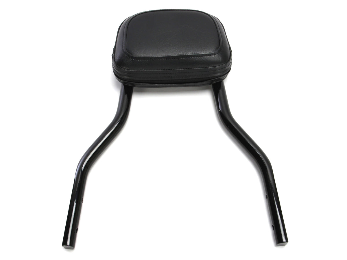 Short Quick Detachable Sissy Bar Kit - Black. Fits FX Softail 2006-2015 & Fatboy 2007-2017 with 200mm Rear Tyre.