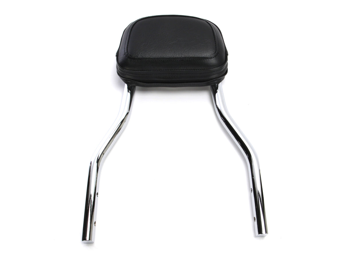 Short Quick Detachable Sissy Bar Kit - Chrome. Fits Dyna 2006-2017.