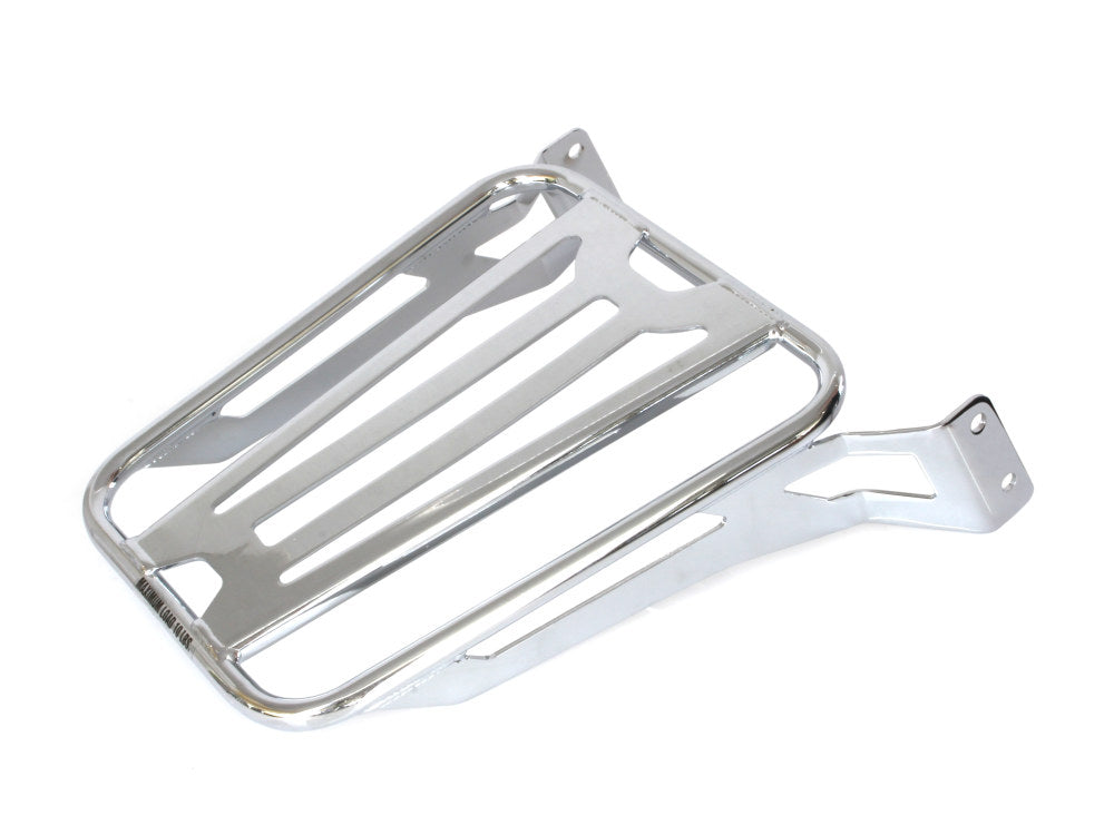 Quick Detachable Luggage Rack – Chrome. Fits Cobra Sissy Bar # COB-602-2002.