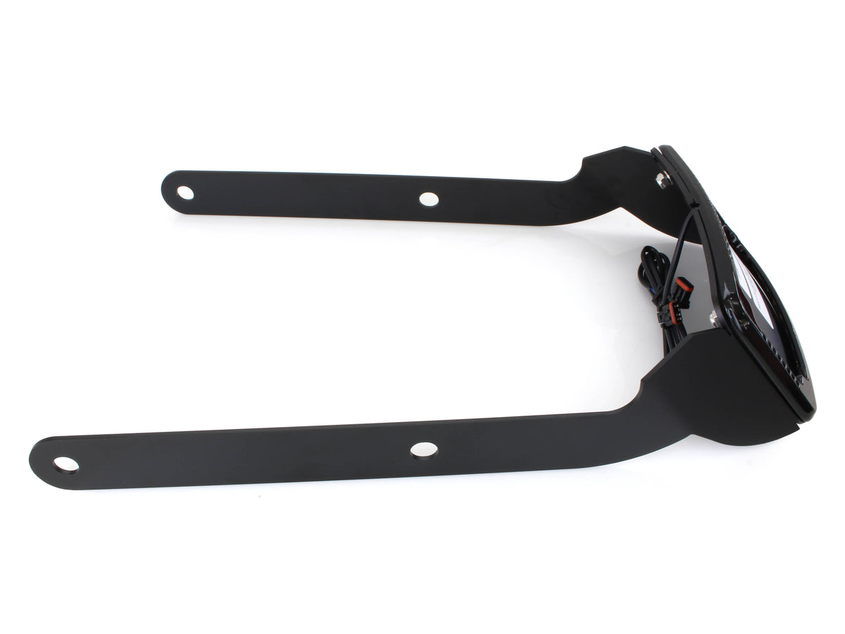 Tail Tidy Fender Eliminator Kit - Black with Run, Turn, Brake and Number Plate Lights. Fits Softail Fat Bob 2018-2024