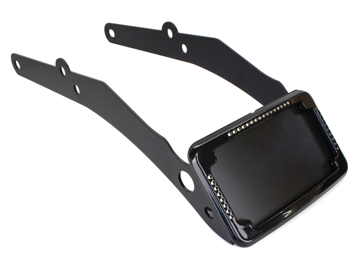 Tail Tidy Fender Eliminator Kit - Black with Run, Turn, Brake and Number Plate Lights. Fits Softail Slim 2012-2017.