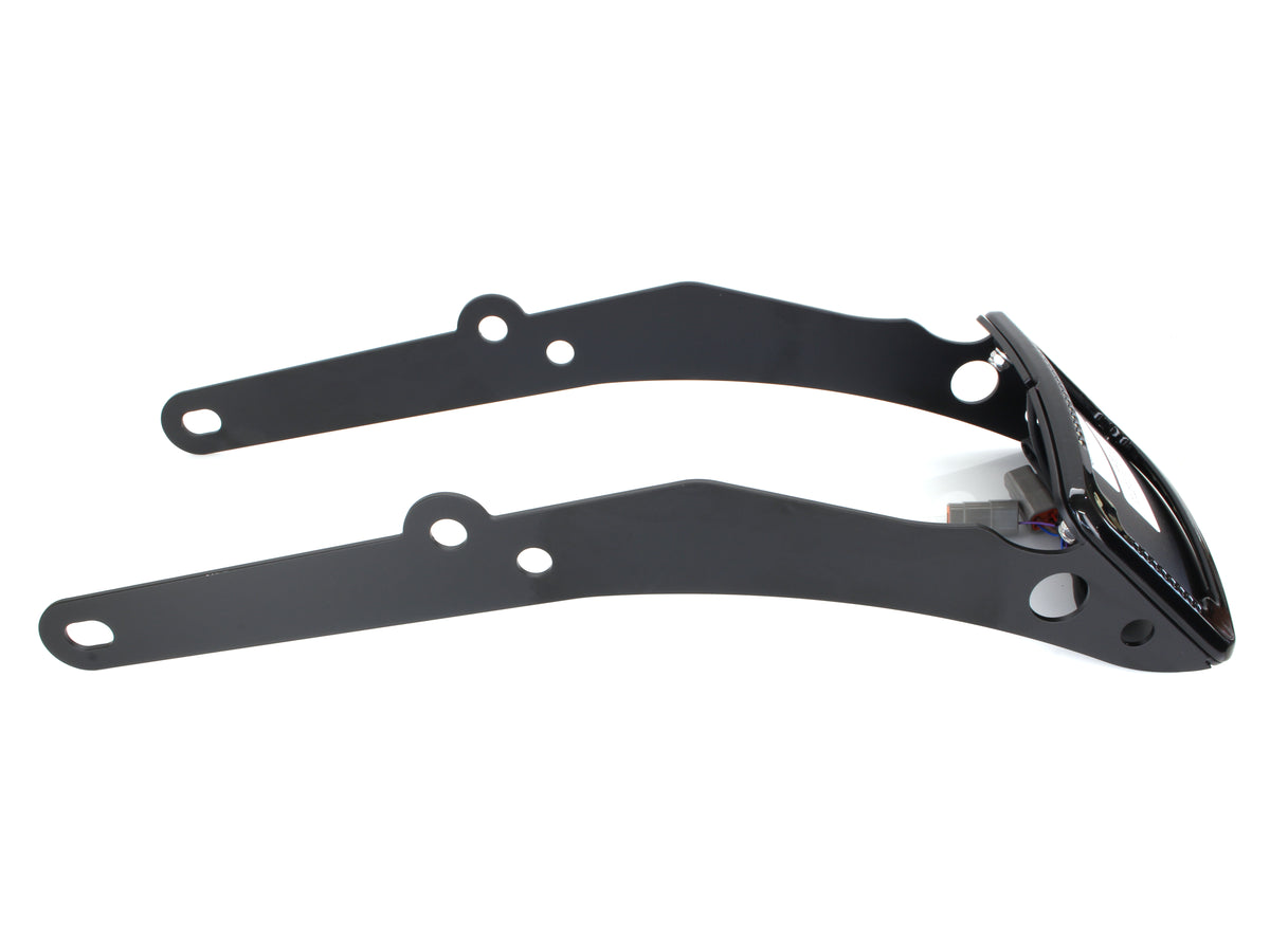 Tail Tidy Fender Eliminator Kit - Black with Run, Turn, Brake and Number Plate Lights. Fits Softail Slim 2012-2017.