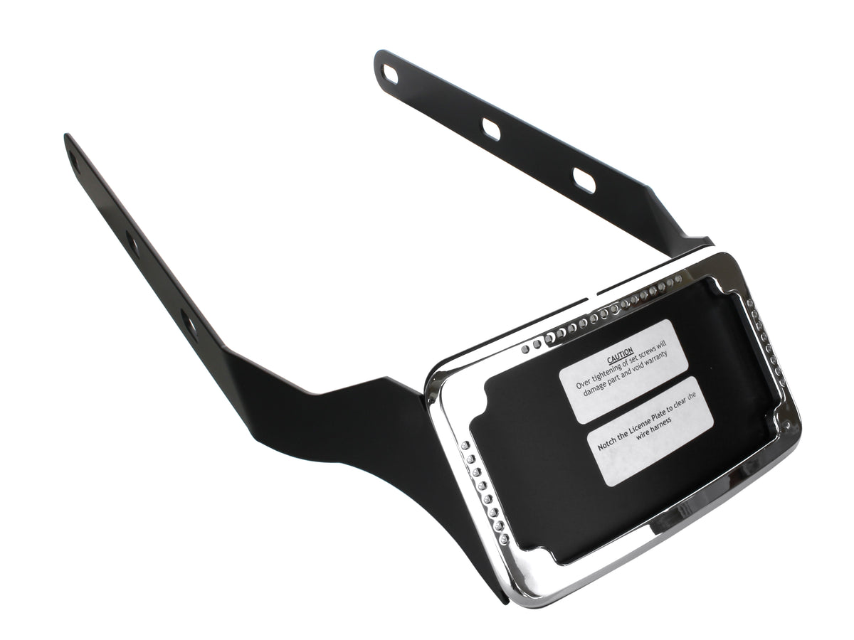 Tail Tidy Fender Eliminator Kit - Chrome with Run, Turn, Brake and Number Plate Lights. Fits Softail Breakout 2018up.