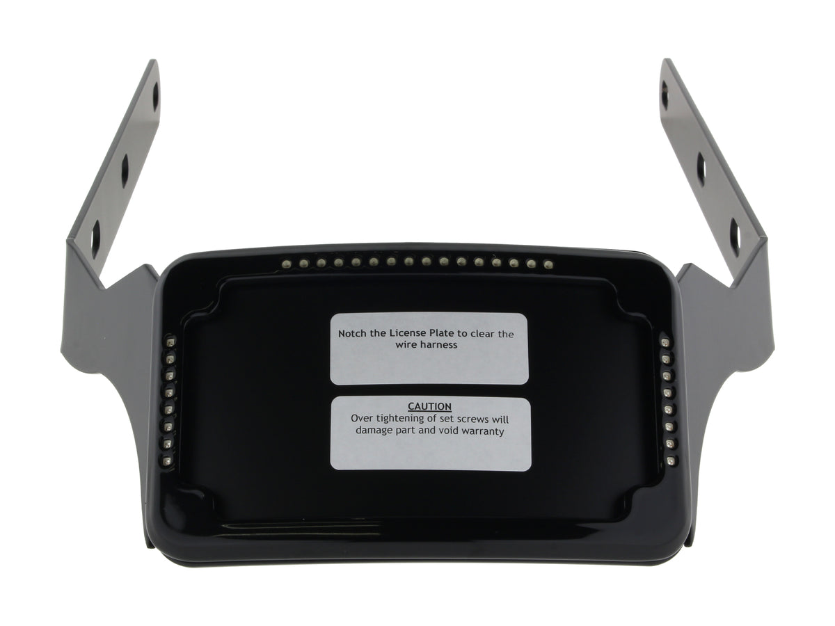 Tail Tidy Fender Eliminator Kit - Black with Run, Turn, Brake and Number Plate Lights. Fits Softail Breakout 2018up.