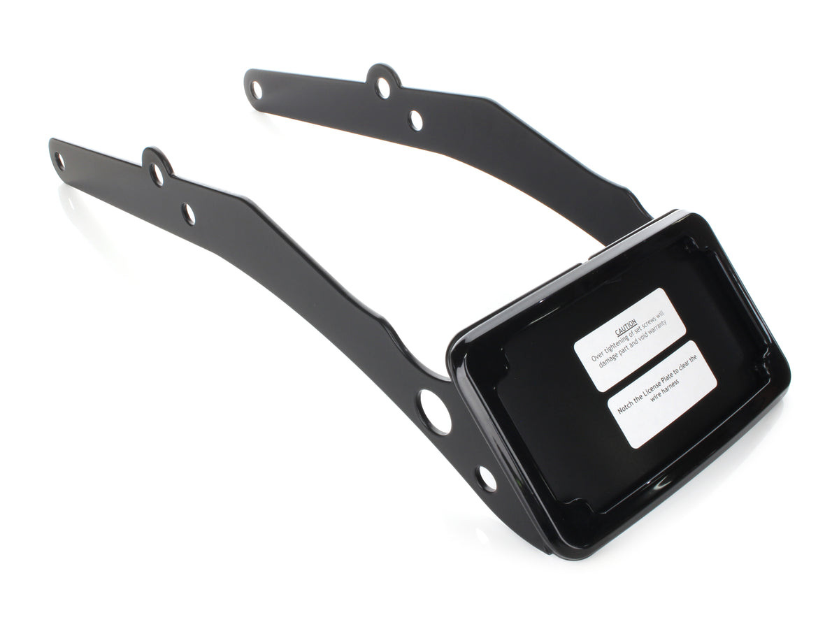 Tail Tidy Fender Eliminator Kit - Black with Number Plate Light Only. Fits Softail Street Bob & Slim 2018up & Standard 2020up.