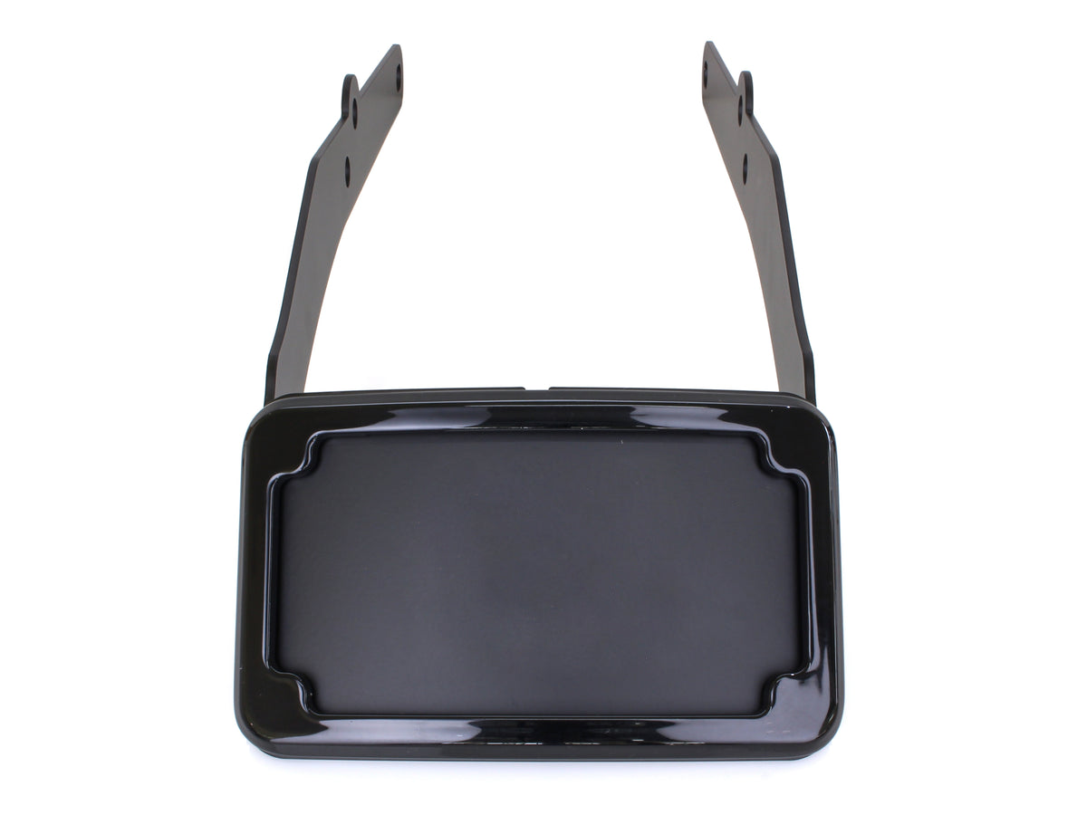 Tail Tidy Fender Eliminator Kit - Black with Number Plate Light Only. Fits Softail Slim 2012-2017.