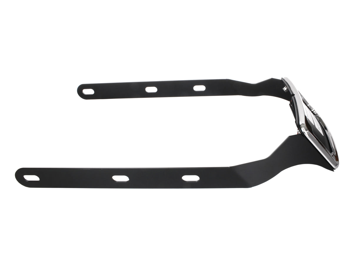 Tail Tidy Fender Eliminator Kit - Chrome with Number Plate Light Only. Fits Softail Breakout 2018up.