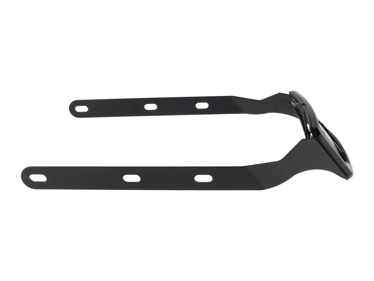 Tail Tidy Fender Eliminator Kit - Black with Number Plate Light Only. Fits Softail Breakout 2018up.