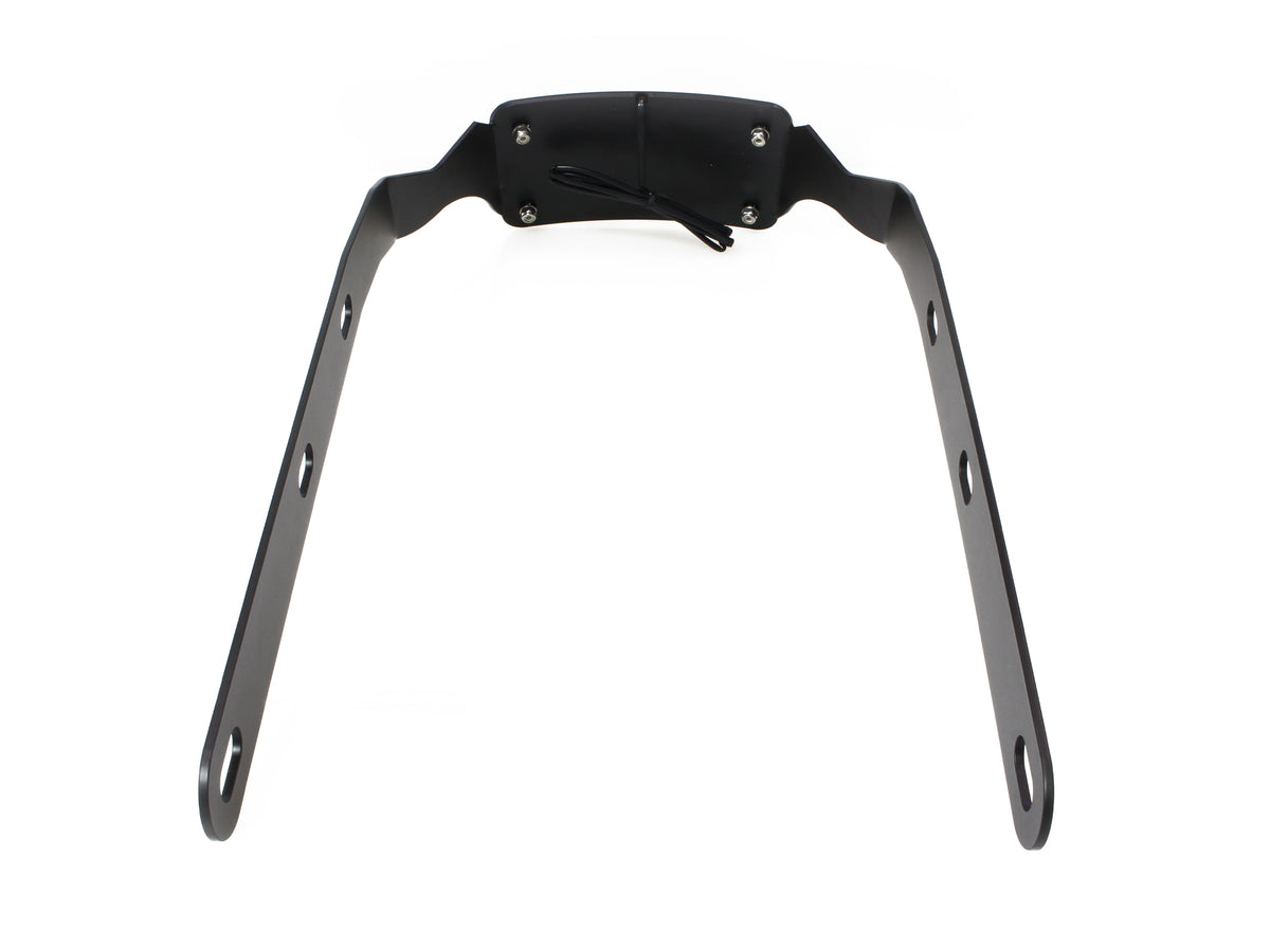 Tail Tidy Fender Eliminator Kit - Black with Number Plate Light Only. Fits Softail Fat Boy 2018up.