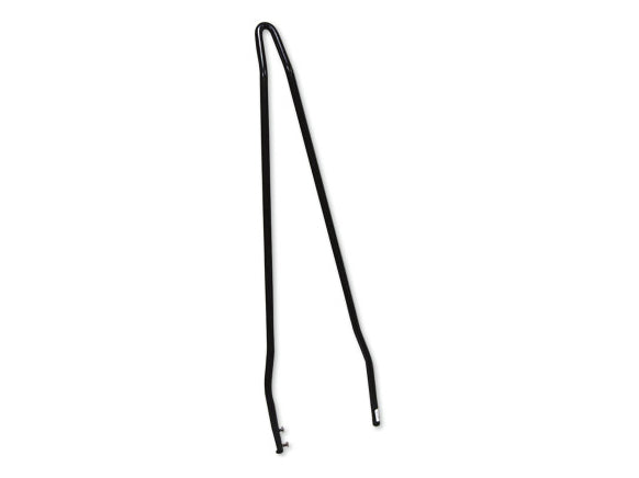 30in. Tall Attitude Stick Sissy Bar Upright - Black. Fits 6.88in. - 8.75in. Wide Side Plates.