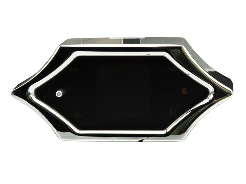 4-1/2in. x 2in. Spike KPH Speedometer - Chrome