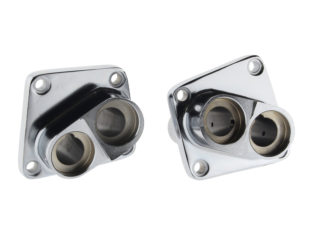 Tappet Blocks - Chrome. Fits Big Twin 1948-1984.