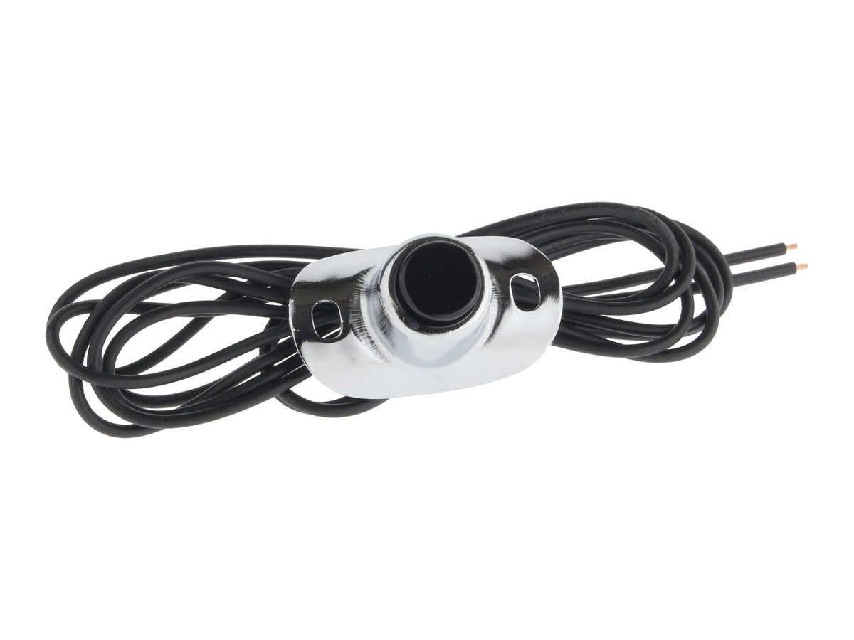 Early Style Horn or Starter Switch - Chrome. Fits any 1in. Handlebar.