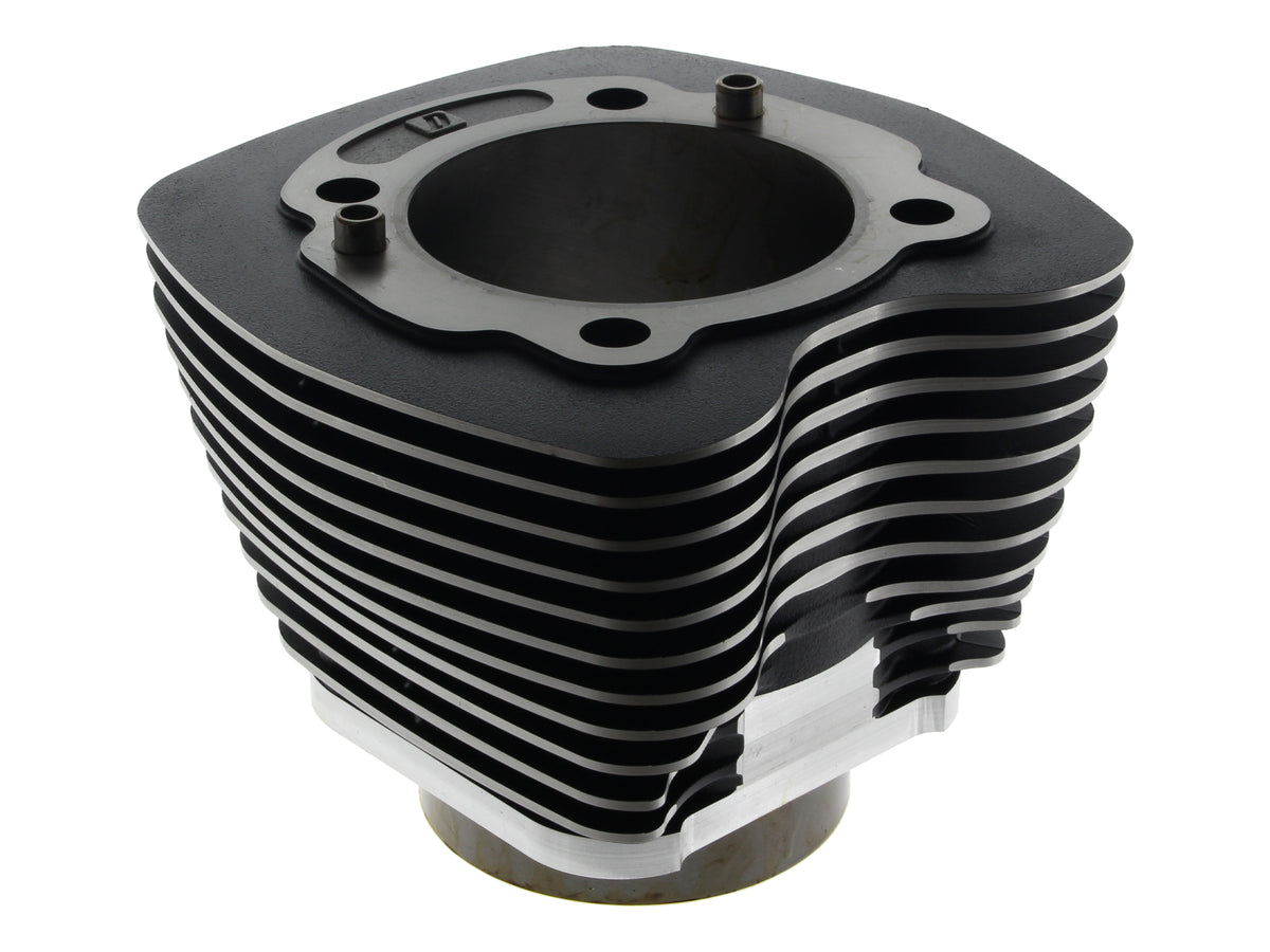 3.875in. Bore Front or Rear Cylinder - Black. Fits 95ci or 103ci Twin Cam 1999-2017.