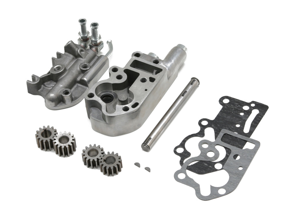 Oil Pump - Polished. Fits Big Twins 1973-1991