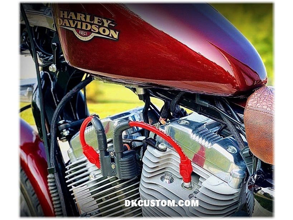 Top Engine Mount with Coil Relocation. Fits Sportster 2007-2021.