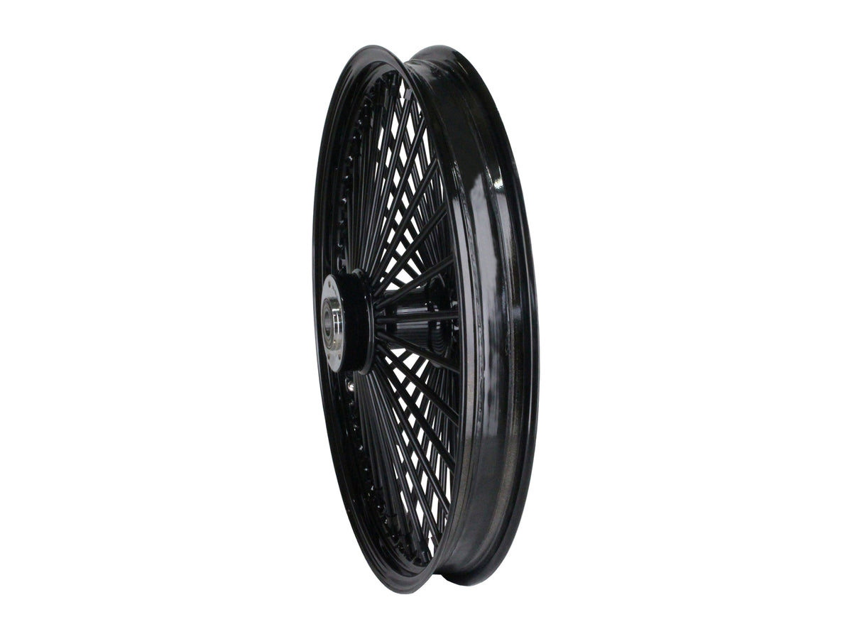 21in. x 2.15in. Mammoth Fat Spoke Front Wheel - Gloss Black. Fits Rocker 2008-2011 & Sportster 2008-2021
