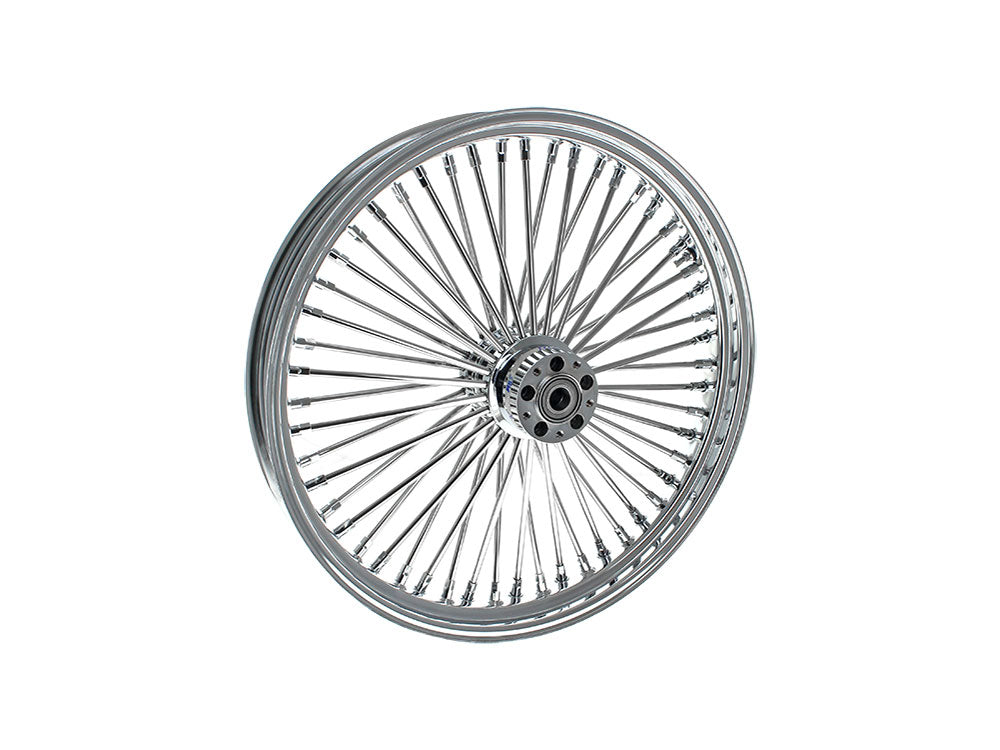 23in. x 3.5in. Mammoth Fat Spoke Front Wheel - Chrome. Fits Fatboy 2018up