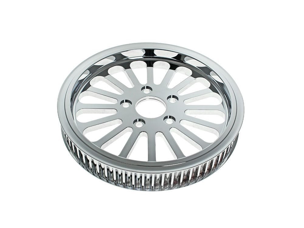 65 Tooth x 1-1/2in. Wide SS2 Pulley - Chrome. Fits Pre 2000 Tapered Bearing Wheel