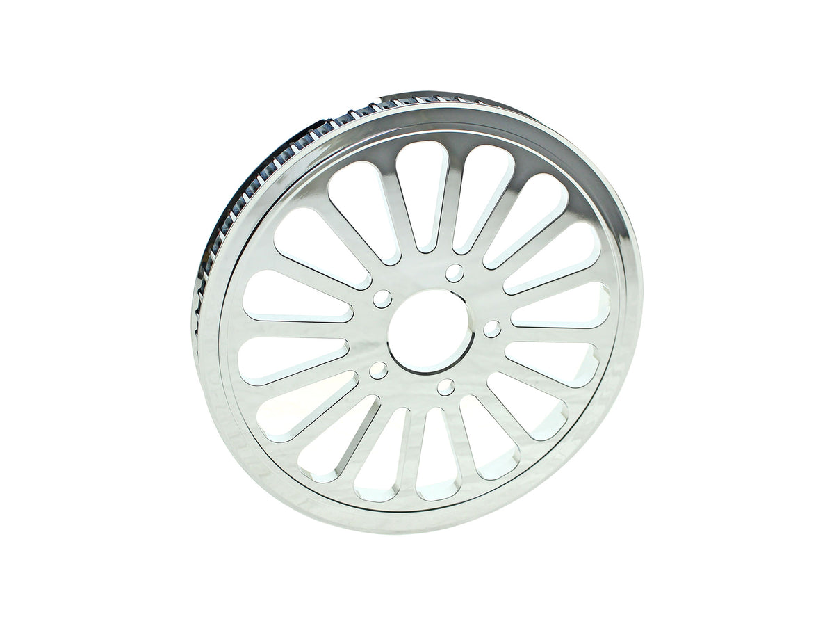 70T Tooth x 1-1/8in. Wide SS2 Pulley - Chrome.