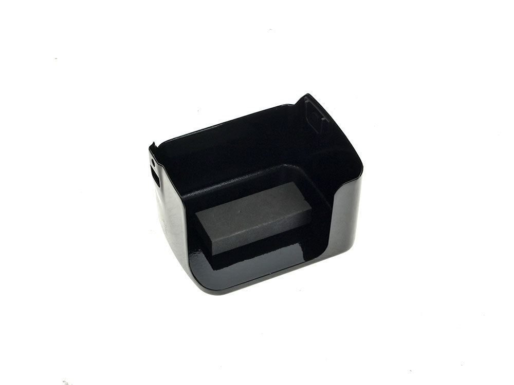 Coil Cover - Black. Fits Carbureted Softail Models 2000-2006