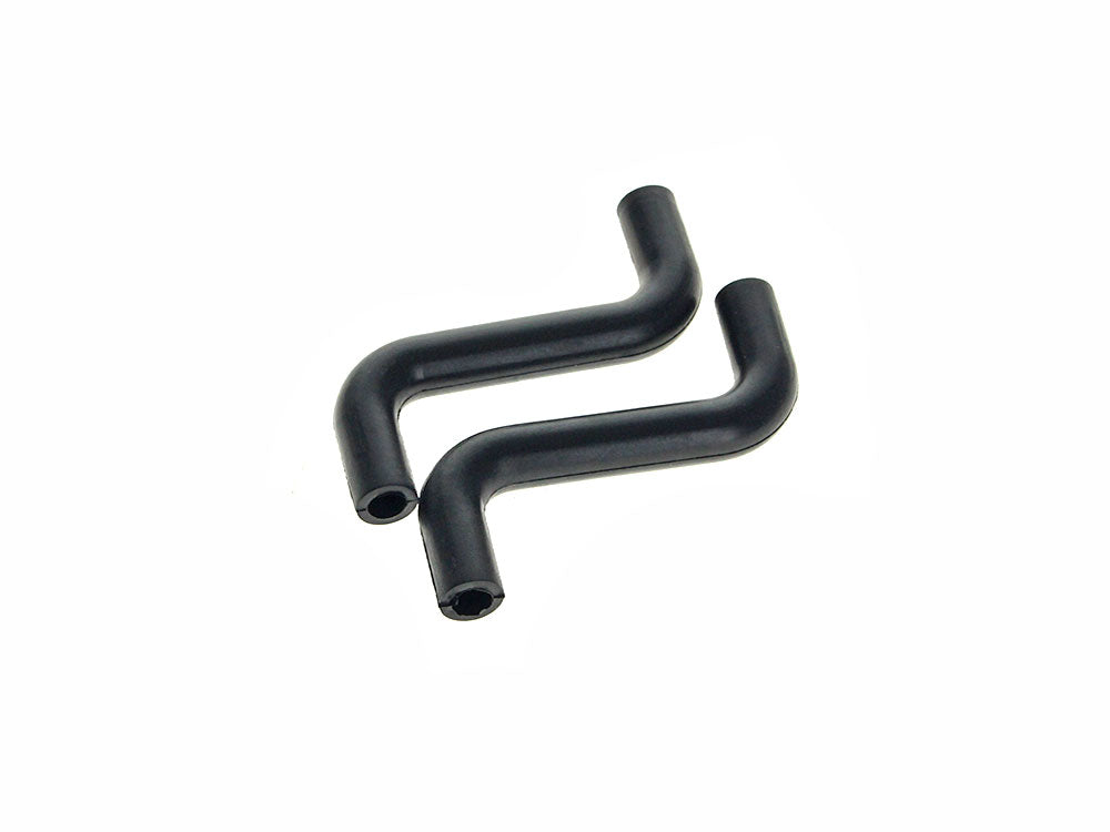 Stock Style Air Cleaner Breather Hoses. Fits Softail 2000-2015, Touring 1999-2007 & Dyna 1999-2007