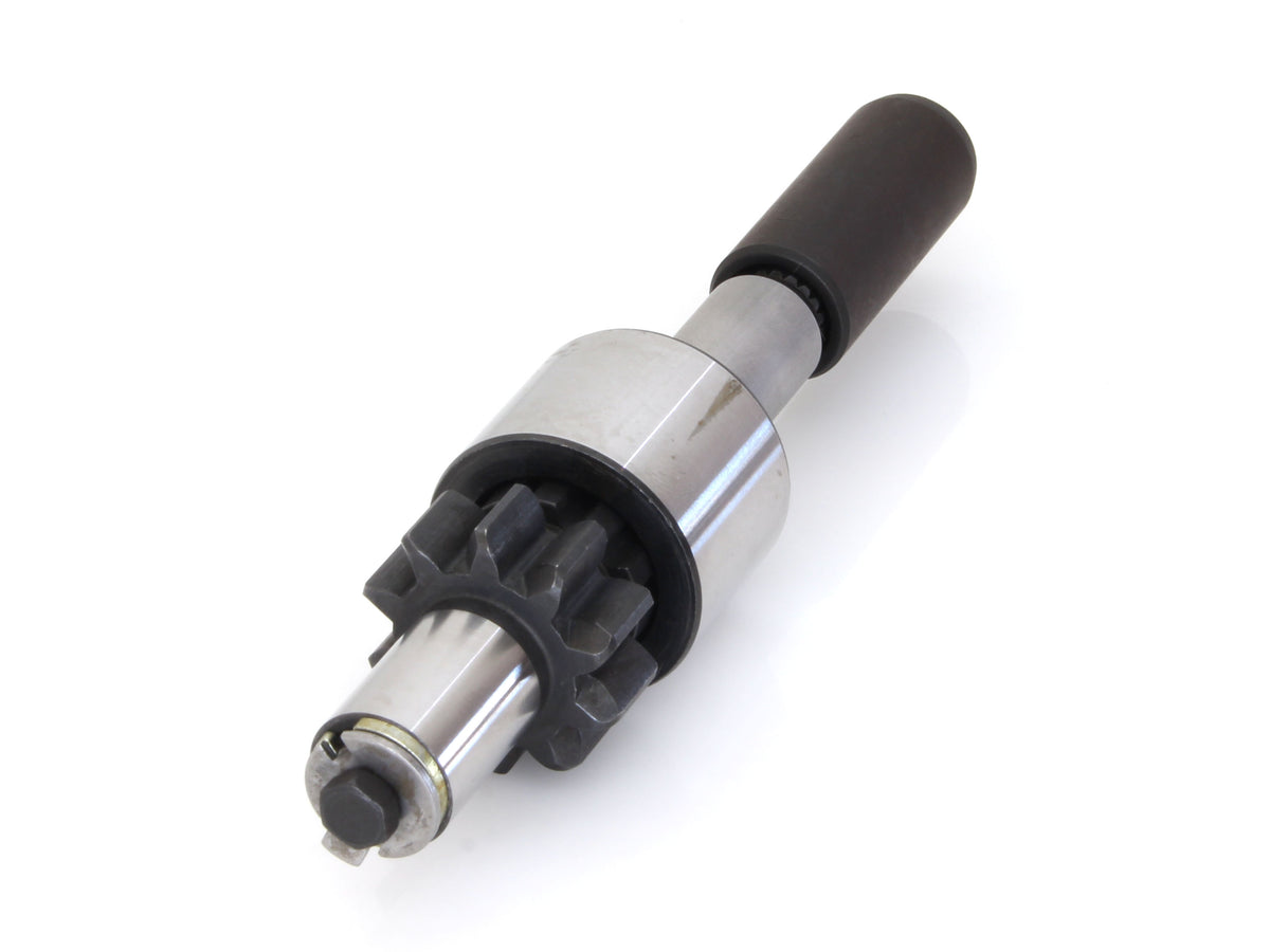 Starter Jackshaft Assembly With 10 Tooth Pinion Gear For 84 Tooth Starter Ring Conversion Kit. Fits Dyna 1994-2005, Softail 1994-2006, Touring 1994-2006 & FXR 1994