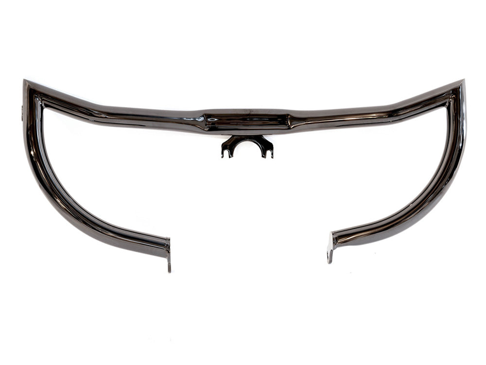 Factory 47 Cycles- Guardian Front Crashbar – Black Chrome. Fits Touring 2024up.