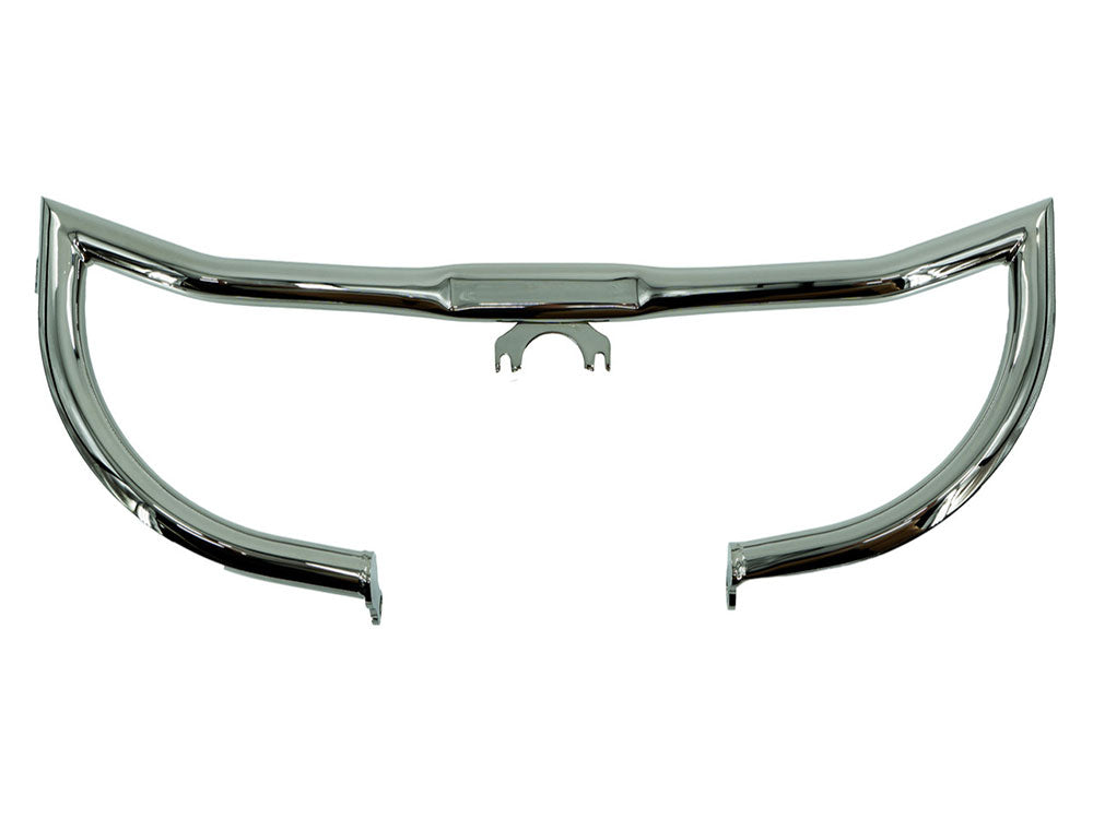 Factory 47 Cycles- Guardian Front Crashbar – Chrome. Fits Touring 2024up.